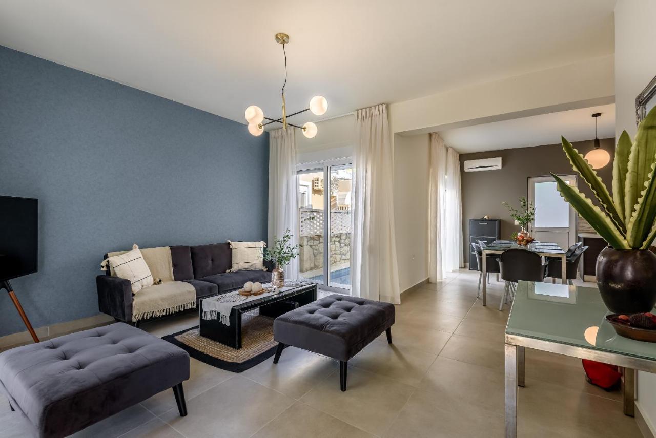 Azure Beach Villas Kissamos Luaran gambar